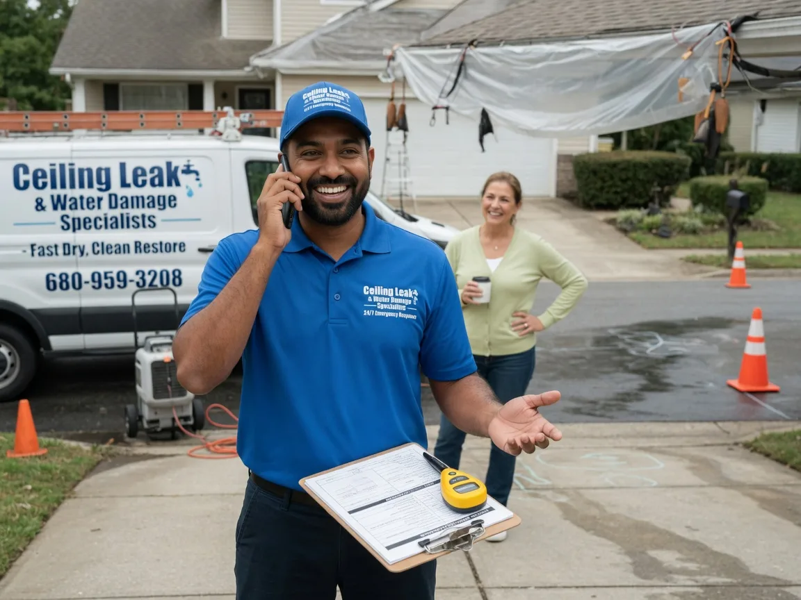 Ceiling Leak Cleanup Lomira, WI FAQs